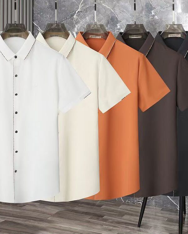 Burberry Shirt Half Sleeves